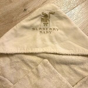 Burberry baby towel